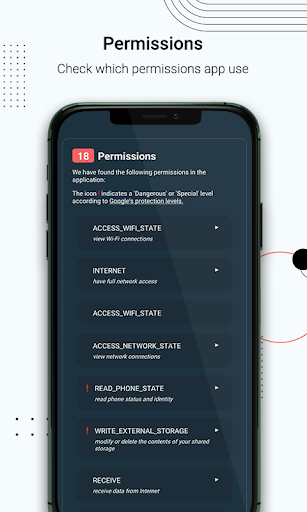 App Permission & Tracker ekran görüntüsü