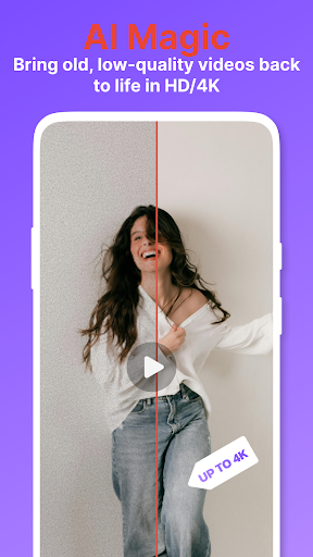 AI Video Geliştirici: PixelHDX ekran görüntüsü