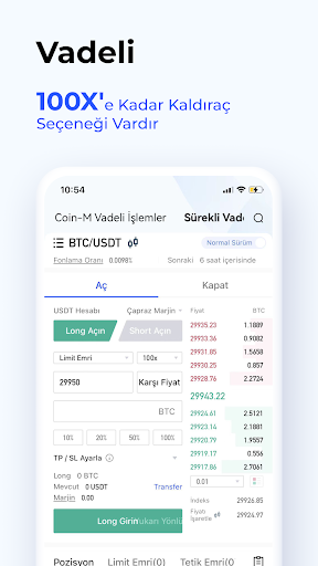 BingX BTC Kripto Satın Al ekran görüntüsü
