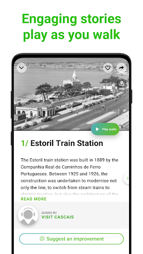 Cascais Tour Guide:SmartGuide ekran görüntüsü