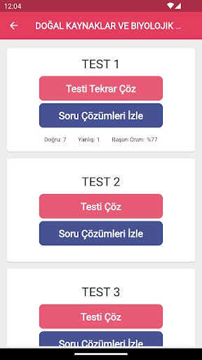 Dört Dörtlük Konu Pekiştirme ekran görüntüsü