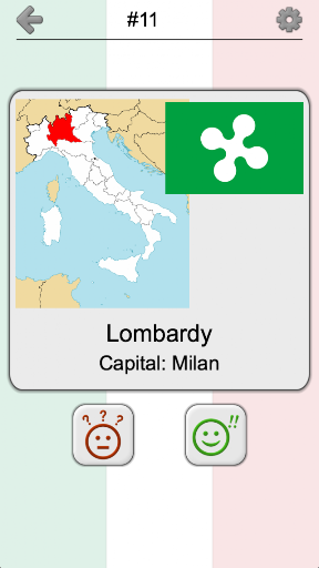 Italian Regions - Italy Quiz ekran görüntüsü