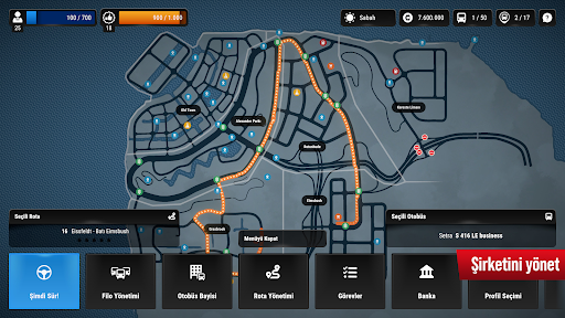Bus Simulator City Ride Lite ekran görüntüsü
