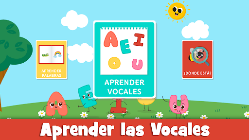 Vocales para niños 3 a 5 años ekran görüntüsü