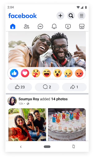Facebook Lite ekran görüntüsü