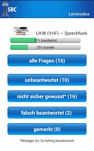 Funkbetriebszeugnis SRC ekran görüntüsü