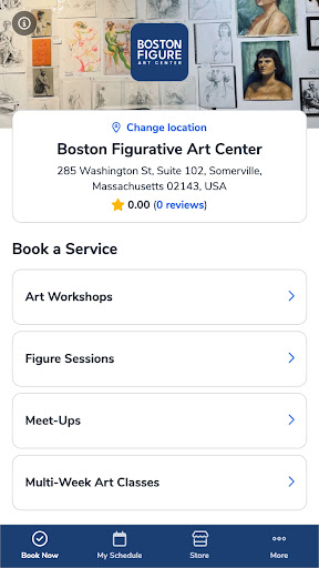 Boston Figurative Art Center ekran görüntüsü