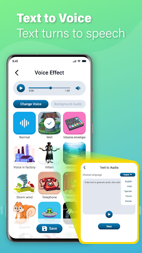 AI Voice changer: Sound Effect ekran görüntüsü