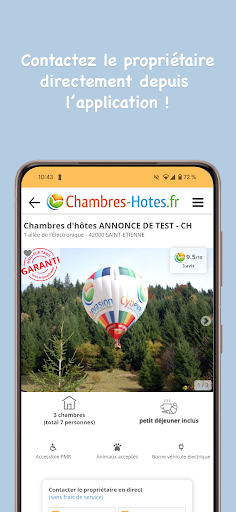 Chambres-Hotes.fr ekran görüntüsü