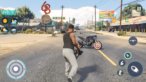 Feared Crime Gangster Vegas 3D ekran görüntüsü