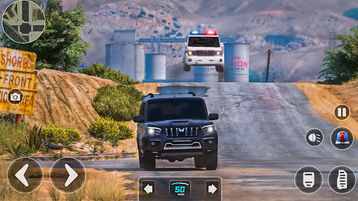 Police Car Driving:Chase Game ekran görüntüsü
