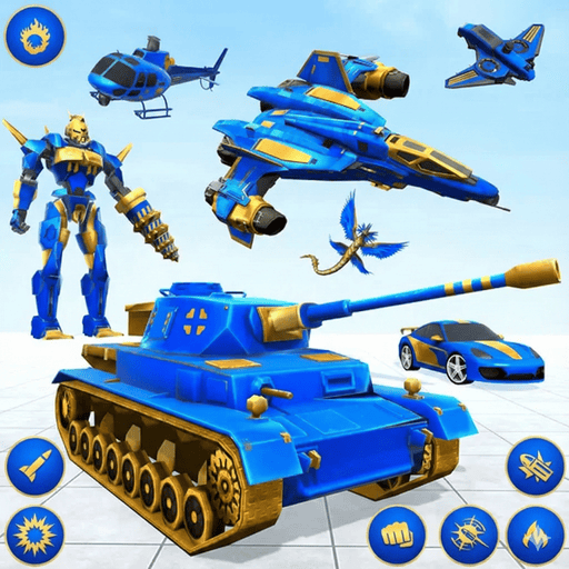 Tank Robot Transform Car Game