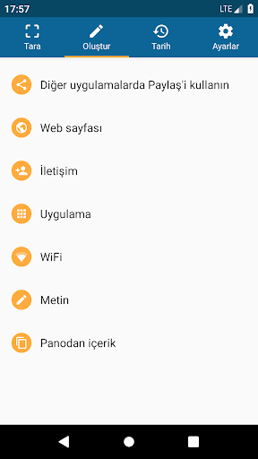 QRbot: QR kodu okuyucu ekran görüntüsü