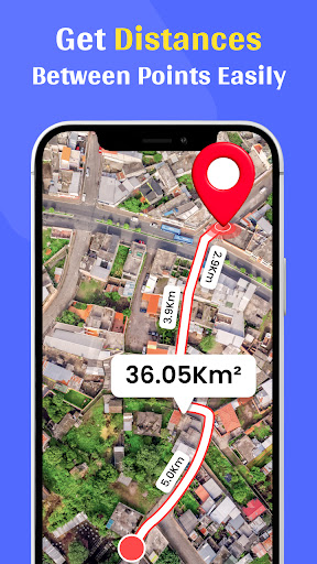 GPS Distance Land Area Measure ekran görüntüsü