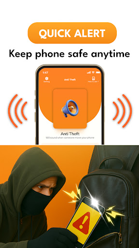 Don't Touch My Phone AntiTheft ekran görüntüsü