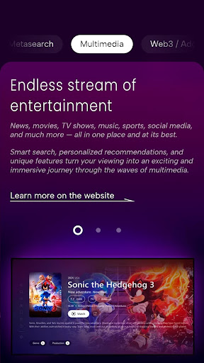 EMET Surf for TV ekran görüntüsü