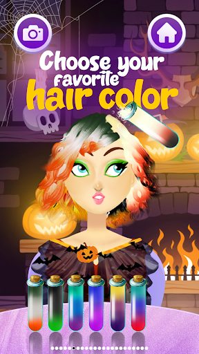 Hair Salon : Halloween Stylish ekran görüntüsü