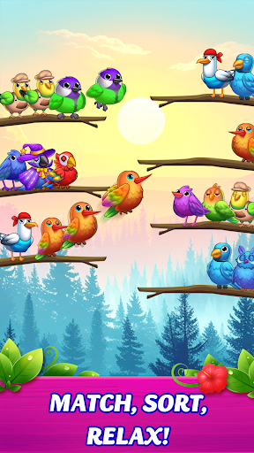 Jungle Bird Sort ekran görüntüsü