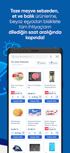 CarrefourSA Online Alışveriş ekran görüntüsü