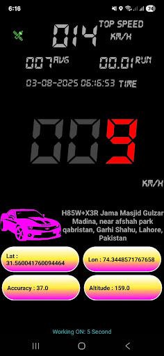 Guide Speedometer App ekran görüntüsü