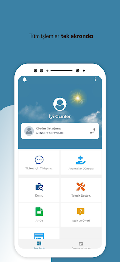 AKINSOFT Eliza Mobil ekran görüntüsü