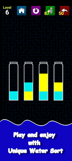 Water Sort Challenge ekran görüntüsü