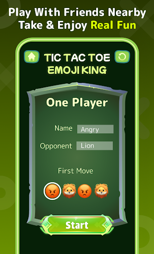 Tic Tac Toe Emoji King ekran görüntüsü