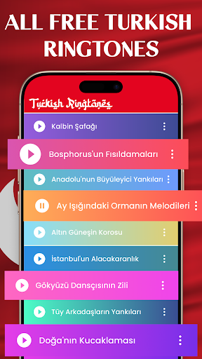 Turkish Ringtones & Wallpapers ekran görüntüsü