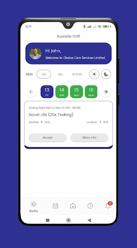 Obatos Care Services App ekran görüntüsü