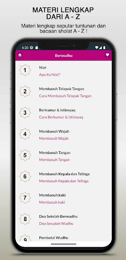 Tuntunan Bacaan Sholat Lengkap ekran görüntüsü