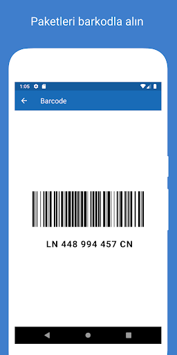 Paketlerinizi takip edin ekran görüntüsü
