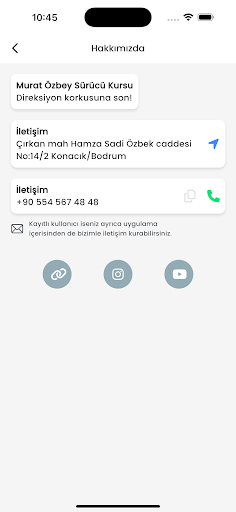 Murat Özbey Sürücü Kursu ekran görüntüsü