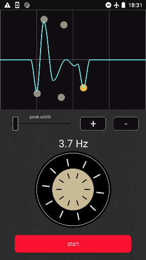 Sound Generator Ses üreteci ekran görüntüsü