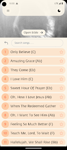 Waaminio Songs + Biblia ekran görüntüsü