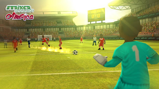 Striker Soccer America 2015 ekran görüntüsü