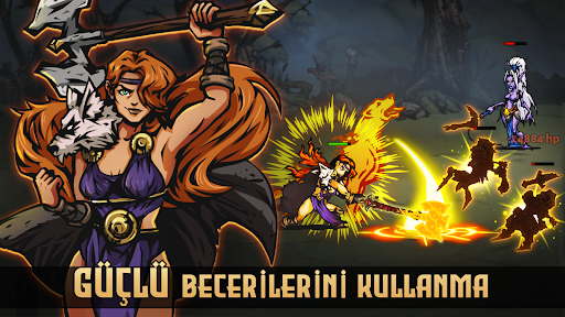 Darkest AFK Rol yapma oyunları ekran görüntüsü