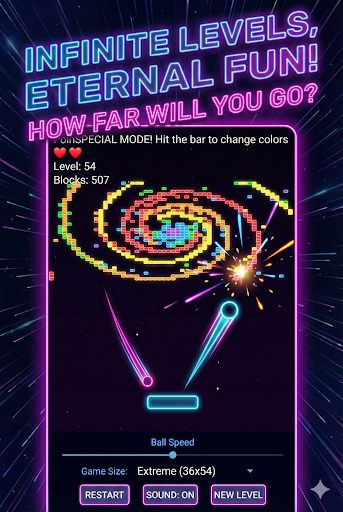 Infinite Arkanoid: 5 Cent Game ekran görüntüsü