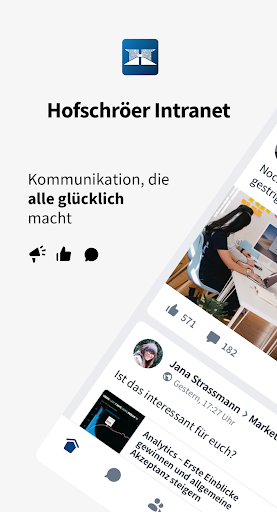Hofschröer Intranet ekran görüntüsü