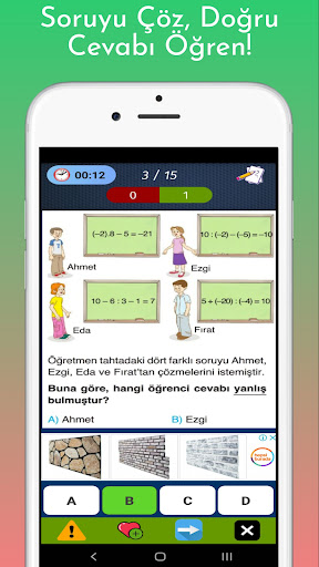 7. Sınıf Test Çöz Tüm Dersler ekran görüntüsü