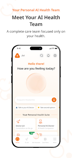 Jivi: AI Health & Mind Coach ekran görüntüsü