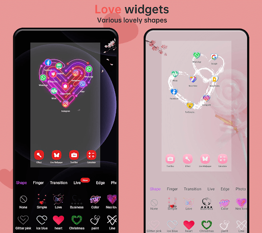Love Launcher: lovely launcher ekran görüntüsü