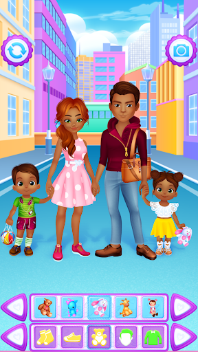 Aile Giydirme Oyunu ekran görüntüsü