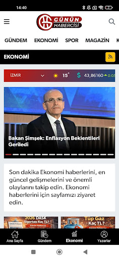 Günün Habercisi ekran görüntüsü