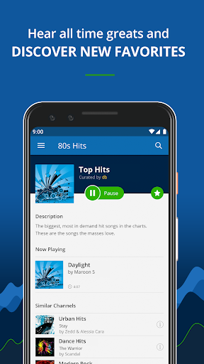 RadioTunes: Hits, Jazz, 80s ekran görüntüsü