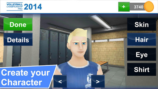 Voleybol 3D ekran görüntüsü