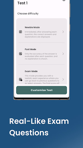 Permit Practice Test ekran görüntüsü