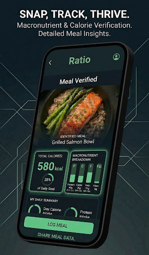 Ratio: Food & Calorie Tracker ekran görüntüsü