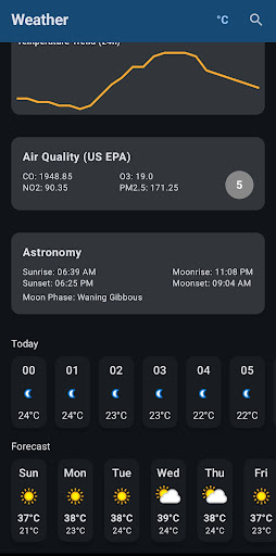 Weather Info: Local Forecast ekran görüntüsü