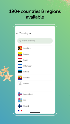 MobileSIM: Travel eSIM Data ekran görüntüsü