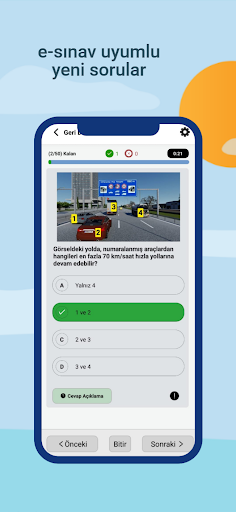 Ehliyet Sınav Soruları CenkHca ekran görüntüsü
